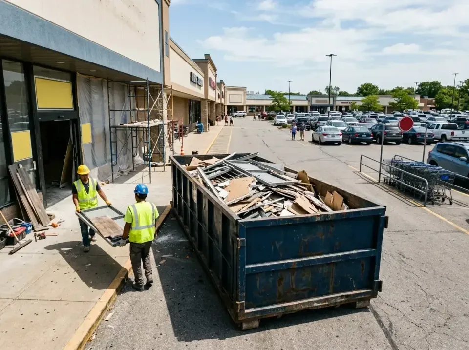 retail-store-renovation-debris-003 — frequently asked questions, Roll-off Dumpster Rentals in Winchester, VA